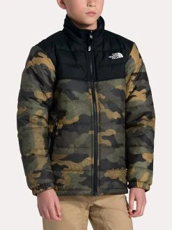 The North Face Boys' Reversible Mount Chimborazo Jacket -The North Face Online NF0A34QJ HFNBRITISHKHAKIWAXEDCAMOPRINTalt2