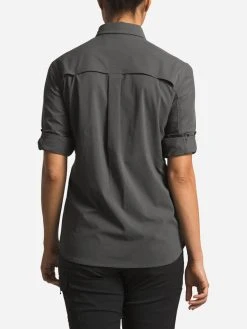 The North Face Women's Boreaz Long-Sleeve Roll-Up Shirt -The North Face Online NF0A3SORxTinGreyxAlt2 89836083