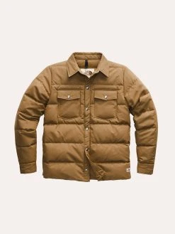 The North Face Men's Down Sierra Snap Jacket -The North Face Online NF0A3YQB WXECEDARBROWNalt3