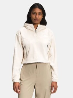 The North Face Women’s Osito 1/4 Zip Hoodie -The North Face Online NF0A5GINxGARDENIAWHITExPrimary 46300673