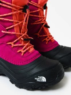 The North Face Youth Alpenglow V Waterproof Boots -The North Face Online NF0A5LXFxFUSCHIAPINKCORALSUNRISExAlt2 79212467