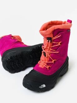 The North Face Youth Alpenglow V Waterproof Boots -The North Face Online NF0A5LXFxFUSCHIAPINKCORALSUNRISExPrimary 79212470