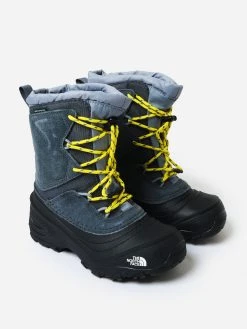 The North Face Youth Alpenglow V Waterproof Boots -The North Face Online NF0A5LXFxVANADISGREYMELDGREYxAlt4 79208164