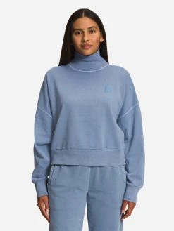 The North Face Women’s Garment Dye Mock-Neck Pullover -The North Face Online NF0A7UPKxFOLKBLUExPrimary 75253734