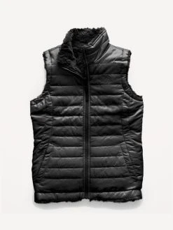 The North Face Girls' Reversible Mossbud Swirl Vest