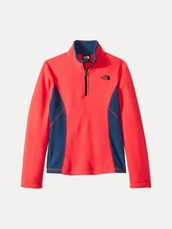 The North Face Girls' Glacier 1/4 Zip -The North Face Online nf0a2rcr atomic pink 411fb0eb aacd 4691 86ce a5c6cc311fcd