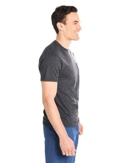 The North Face Men's Backyard Pocket Tee -The North Face Online nf0a2wma tnfdarkgreyheatheralt1