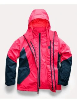 The North Face Girls' Kira Triclimate Jacket -The North Face Online nf0a34wp atomicpinkalt3