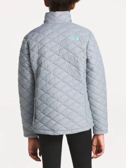 The North Face Girls' Thermoball Full Zip -The North Face Online nf0a3cvm midgreyalt1